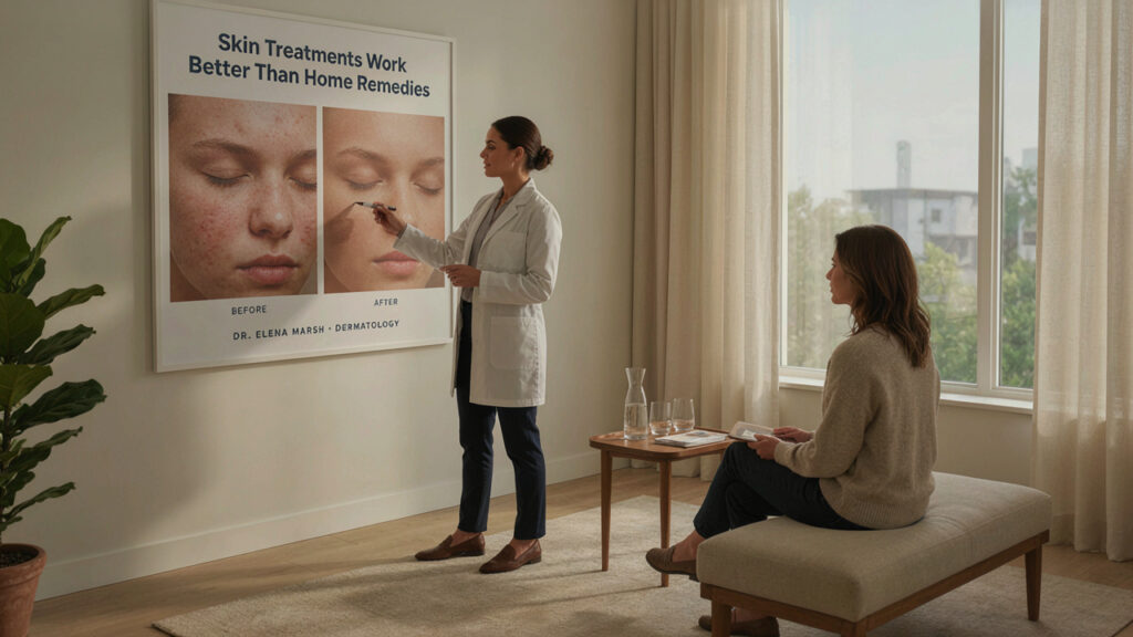 Professional Skin Treatments Work Better Than Home Remedies