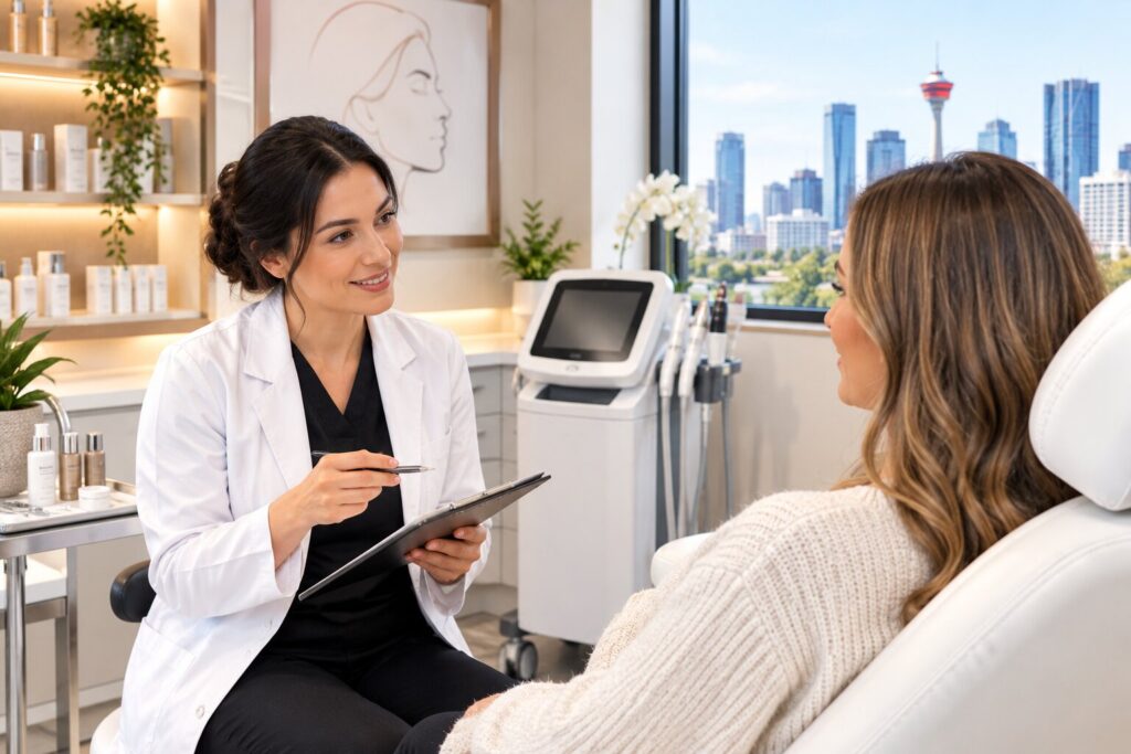Modern Aesthetic Clinic Consultation